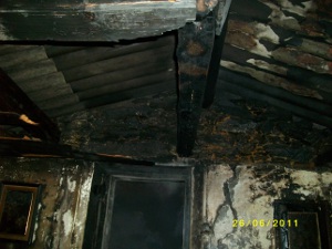 Extinguido un incendio nunha vivenda na parroquia de Mens, no concello de Malpica